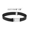 Buyless Fashion Kids Boys Toddler Adjustable Elastic Belt With Magnetic Buckle - 4 Pack - 5100-BLK/BRW view 2