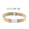 Buyless Fashion Kids Boys Toddler Adjustable Elastic Belt With Magnetic Buckle - 4 Pack - 5100-BRW/CML/CHR/TAN view 2
