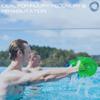 AquaLogix Total Body Water Weights Bundle, Polycarbonate Upper Body Bells & Padded Lower Body Fins, Water Exercise, Pool Exercise, Water Aerobics, Colors Indicate Resistance Level (Green = Low) view 3