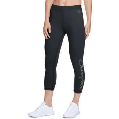 Champion Women's Authentic Capri, Black, Small
