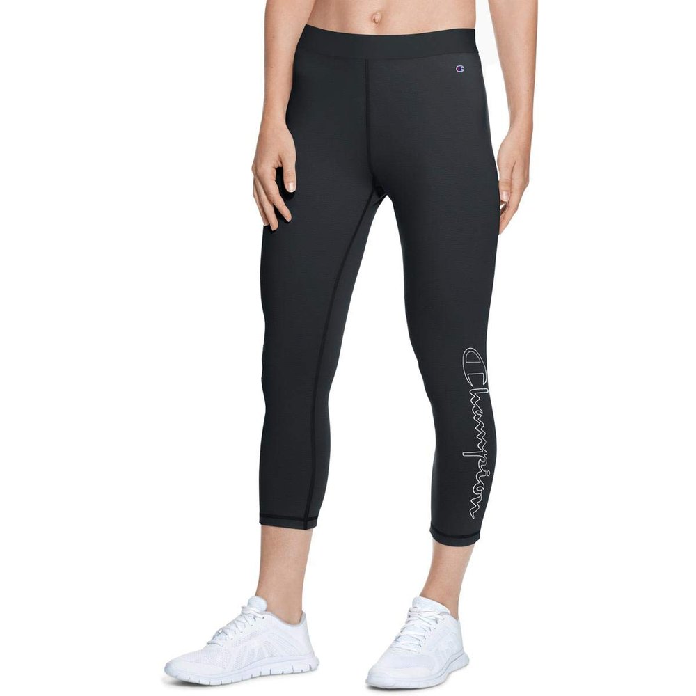 Champion Women's Authentic Capri, Black, Small