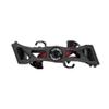 XPEDO GFX Neo Clipless Bicycling Pedals | Nylon Body, Cromoly Spindle, 3 Sealed Bearings, 16 Co-Molded Pins, 6 Float | MTB Trail/Enduro | Black/Red view 3