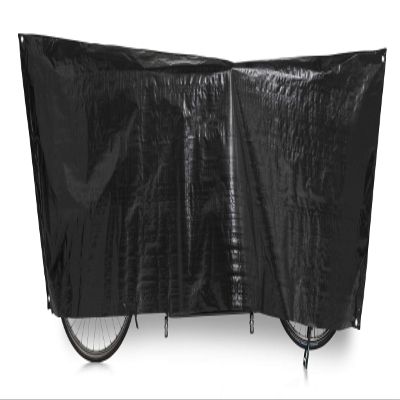 Vk International Unisex  Adult's Fahrradschutzhlle-2260050750 Bicycle Protective Cover, Black, 110 x 300cm