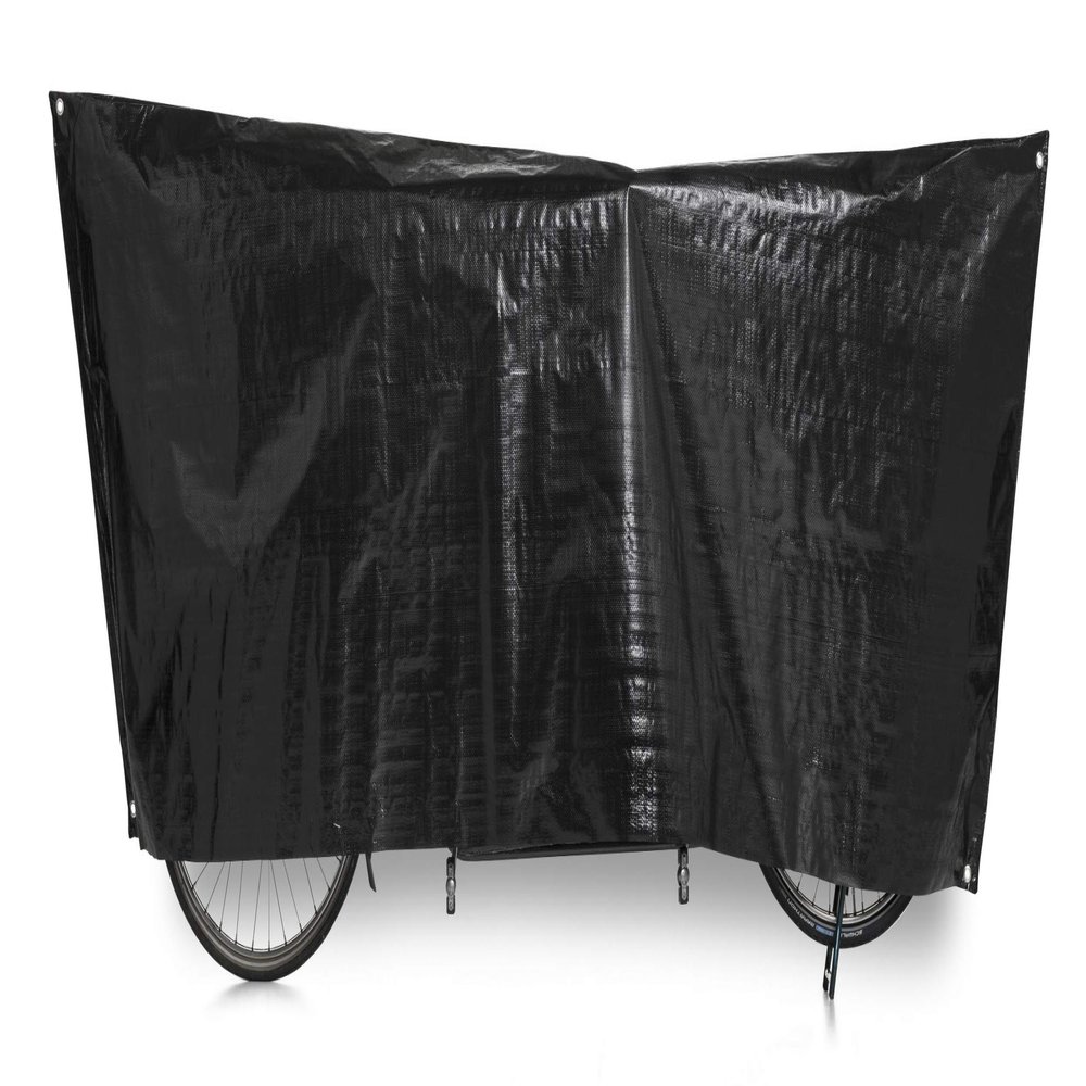 Vk International Unisex Adult's Fahrradschutzhlle-2260050750 Bicycle Protective Cover, Black, 110 x 300cm