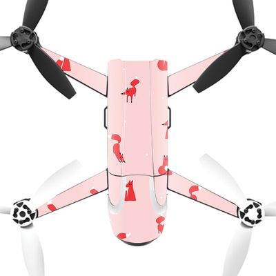 MightySkins Skin Compatible with Parrot Bebop 2 - Winter Fox Pattern | Protective, Durable, and Unique Vinyl Decal wrap Cover | Easy to Apply, Remove, and Change Styles | Made in The USA