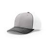 Richardson Unisex 172 Trucker Pulse Sportmesh R-Flex Baseball Cap, Tri Grey/White/Black, Large/X-Large view 1