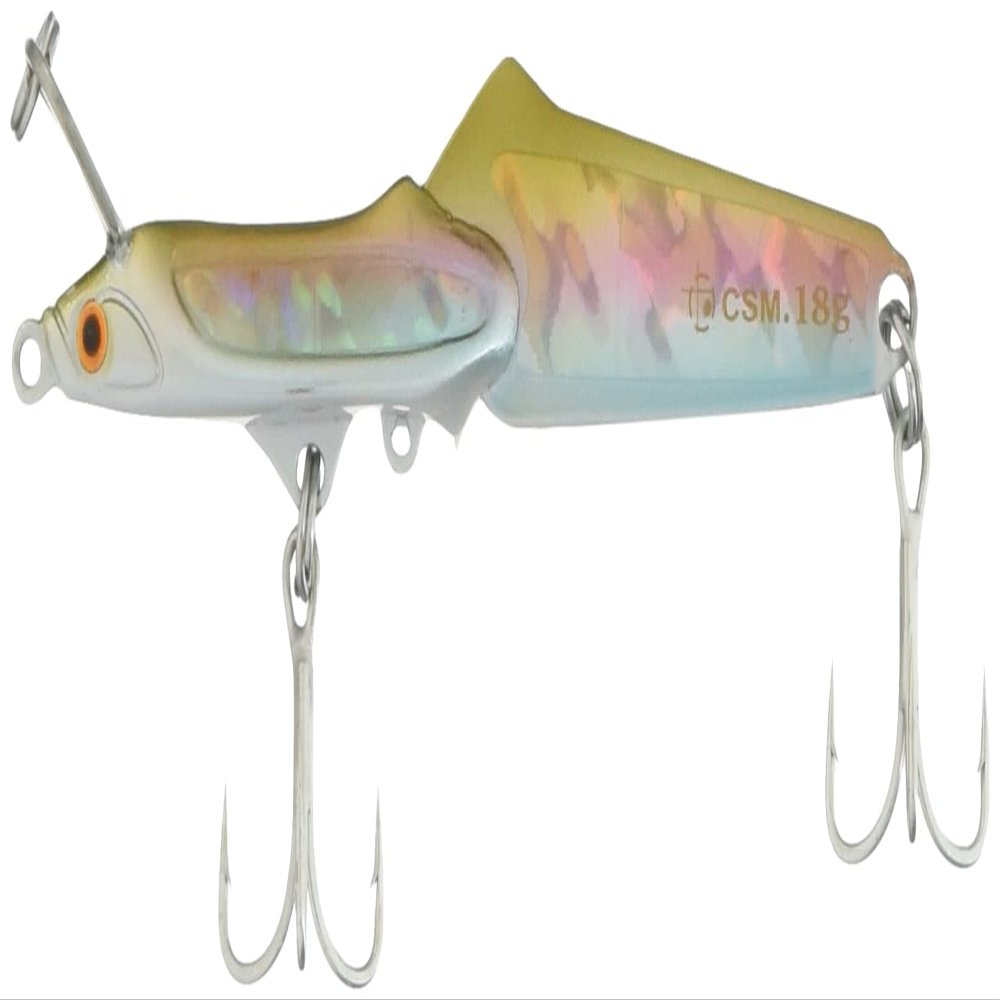 Tacklehouse CSM18 Lure, Steel Minnow, No. 6 Shirogis