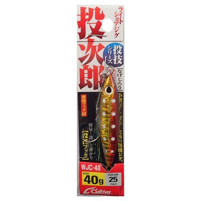 Owner WJC-40 Metal Jig Throwing Jiro 40 No. 31995 25 Squid Gold D