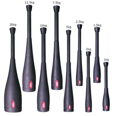 TAP Bell Club-2.5 kg (Single) | Indian Club for Warm-ups and Mobility/Flexibility | Increase Grip Strength Compared to Kettlebells