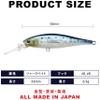 Lucky Craft L0804 Beefreeze Longville 65S-WT #0074 Metallic Sardine view 2