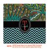 Decalrus - Protective Decal for The Dell XPS 15 9575 (15.6" Screen) Laptop with Customized Monogram DExps15_9575-Monogram36 view 1