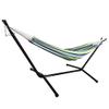 Thxbye Outdoor Swing Chair Double Hammock with Steel Stand Camping Bed view 3