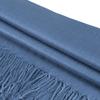 TZ Promise Women's Pashmina Shawls and Wraps for Evening Dress Soft Wedding Bridal Winter Warm Long Large Scarves (Denim Blue) view 3