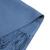 TZ Promise Women's Pashmina Shawls and Wraps for Evening Dress Soft Wedding Bridal Winter Warm Long Large Scarves (Denim Blue) view 4