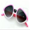 V.W.E. Kids sunglasses - Girl kitty Cat Ages 2 to 8 years old - 100% UV Protection (White/Pink) view 2