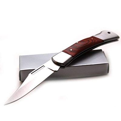 Snake Eye Tactical Lock Back Beautifully Designed Handle Collector Folding Pocket Knife (Medium)