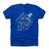 500 LEVEL Auston Matthews Shirt (Cotton, XXX-Large, Royal Blue) - Auston Matthews Stripes B WHT view 1