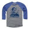 500 LEVEL Auston Matthews 3/4 Sleeve T-Shirt (Baseball Tee, XXX-Large, Royal/Heather Gray) - Auston Matthews Legend B view 1