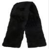 ECP Equine Comfort Products Easy Fit Genuine Merino Sheepskin Girth Cover, Prevents Gall Sores & Chafing, Sweat-Absorbing, Breathable, Soft & Protective, 44 Inches, Black view 1