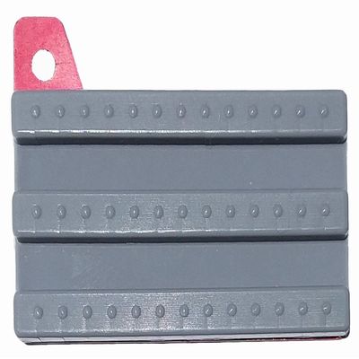 Brook Fishing Equipment Grey Adult Fishing Vest Patch Accessory