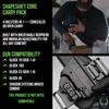 Alien Gear ShapeShift Core Carry Pack for Glock 19/19X/23 (Gen 14)/45  Modular IWB and OWB Holster System  Right Hand  Made in USA view 2