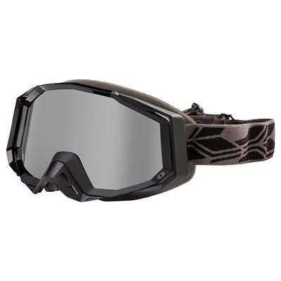 Castle X Trace Snowmobile Snow Goggles (Matte Black/Black)