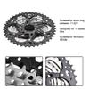 Cassette, Freewheel 10 Speed Mountain Sprocket 11-42T Wide Ratio Cassette with Wrench and Screw and Spare Parts Cassette 10 Cassette view 2