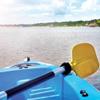 Oceansouth Kayak Paddle Aluminum Asymmetric (Split Shaft) (Black) view 3