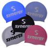Synergy Silicone Swim Caps 3-Pack (Black/Lavender/Pink BL 3-Pack) view 1