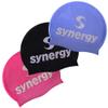 Synergy Silicone Swim Caps 3-Pack (Black/Lavender/Pink BL 3-Pack) view 2