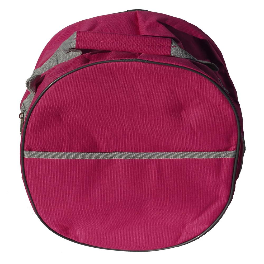 Rhinegold Essential Horse Riding Dark Pink HAT Bag Durable Cordura Nylon, Full Zip, Strengthened Handles, Spacious Storage for Equestrian Gear