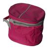 Rhinegold Essential Horse Riding Dark Pink HAT Bag  Durable Cordura Nylon, Full Zip, Strengthened Handles, Spacious Storage for Equestrian Gear view 2