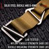 WOLF TACTICAL Mens Riggers Belt - 1.75 in Nylon Tactical Belt for CQB, CCW view 4