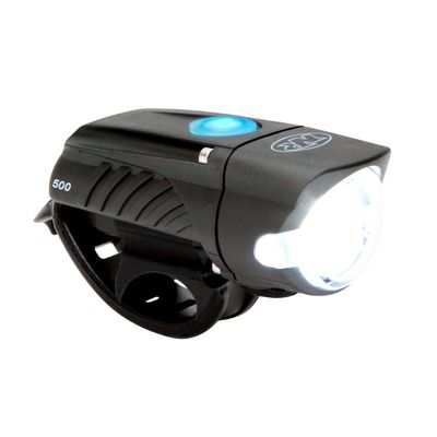 NiteRider Swift 500 Lumen Bike Headlight Compact USB Rechargeable Front Bicycle Light | 5 Modes Lightweight Design IP64 Waterproof | Easy Mount & Side Visibility for Road, Gravel & Commuter Cycling