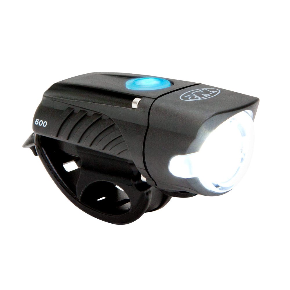 NiteRider Swift 500 Lumen Bike Headlight  Compact USB Rechargeable Front Bicycle Light | 5 Modes Lightweight Design IP64 Waterproof | Easy Mount & Side Visibility for Road, Gravel & Commuter Cycling