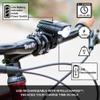 NiteRider Swift 500 Lumen Bike Headlight  Compact USB Rechargeable Front Bicycle Light | 5 Modes Lightweight Design IP64 Waterproof | Easy Mount & Side Visibility for Road, Gravel & Commuter Cycling view 4