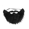 BinaryABC Fake Beard and Mustache,Halloween Costume Party Festival Supplies (Black) view 1
