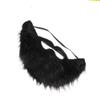BinaryABC Fake Beard and Mustache,Halloween Costume Party Festival Supplies (Black) view 2