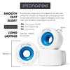 Blood Orange Morgan 65mm Longboard Wheel for Sliding, Surfskate, Cruising, Electric Skateboard, Freeride, LDP. (84a - Blue) view 2