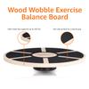 Amazon Basics Wood Wobble Balance Trainer Board, Black view 4