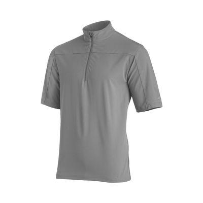 Mizuno Youth Comp Short Sleeve Batting Jacket, Grey, X-Large