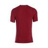 Mizuno Youth Comp Diamond Short sleeve Crew, Cardinal, Medium view 2