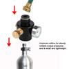 Aramox Alloy Steel Co2 and Compress Air Regulator Air Pressure Regulator Output Pressure 0-300psi view 2