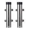 Amarine Made Pair of Boat Marine Fishing Stainless Steel Side Mount Rod Holders with Brackets-7743S view 1