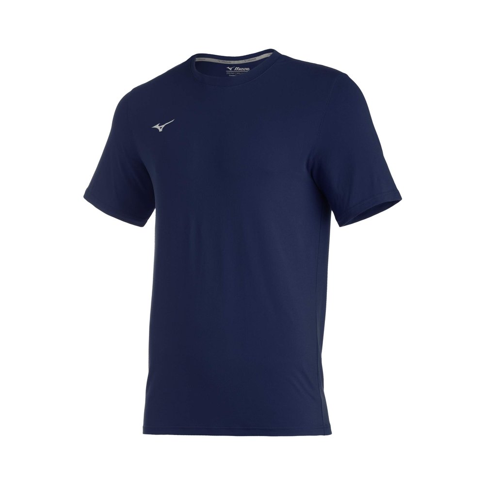 Mizuno Unisex Child Youth Comp Diamond Short Sleeve Crew, Navy, X-Large US