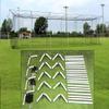Cimarron Sports Outdoor Practice 55x12x12#24 Batting Cage & Frame Corners view 1