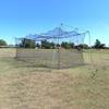 Cimarron Sports Twisted Polyethylene Batting Cage and Cable Frame - 30x12x10 view 1
