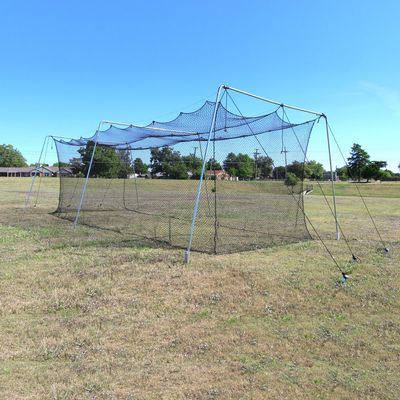 Cimarron Sports Twisted Polyethylene Batting Cage and Cable Frame - 60x12x10