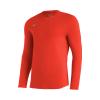 Mizuno Youth Comp Diamond Long sleeve Crew, Orange, X-Large view 1