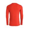 Mizuno Youth Comp Diamond Long sleeve Crew, Orange, X-Large view 2